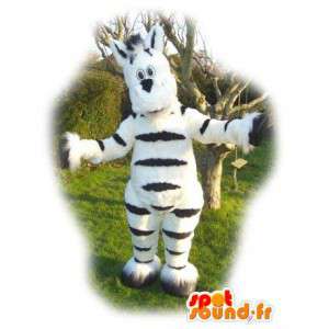 Plys zebra maskot - Zebra kostume - Spotsound maskot