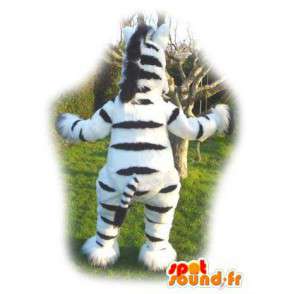 Mascotte de zèbre en peluche - Déguisement de zèbre - MASFR003543 - Animaux de la jungle