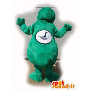 Green dinosaur mascot customizable - Dinosaur Costume - MASFR003557 - Mascots dinosaur