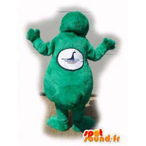 Mascota del dinosaurio verde personalizable - dinosaurio de vestuario - MASFR003557 - Dinosaurio de mascotas