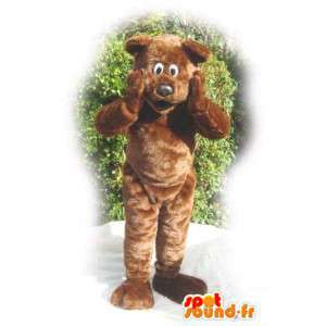 Mascot ursos marrons - uma fantasia de urso marrom - MASFR003558 - mascote do urso