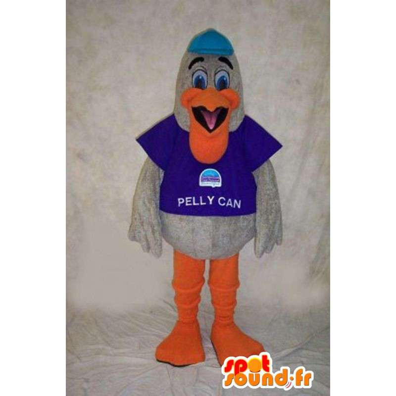 Mascot Pelican - Pelican Costume  - MASFR003561 - Mascots of the ocean