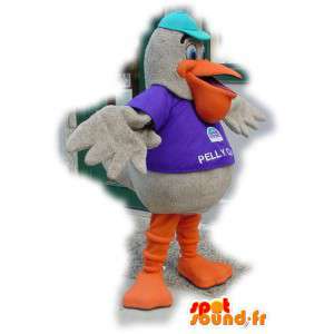 Mascot Pelican - Pelican Costume  - MASFR003561 - Mascottes van de oceaan