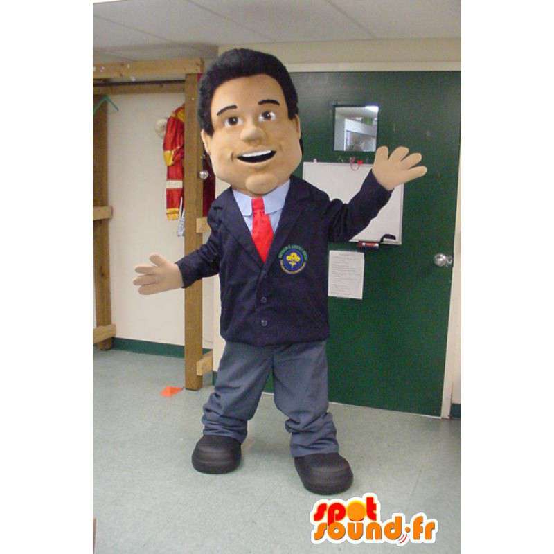 Mannen maskot uniformert universitet - uniform Costume - Mascots Man - MASFR003565 - SpotSound.fr