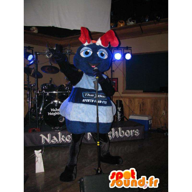 Mascot giant blue ant - Ant Costume - MASFR003569 - Mascots Ant