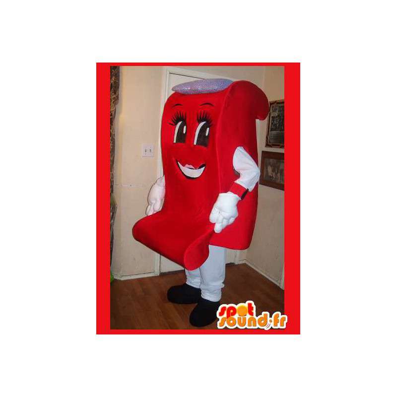 Mascotte bank - fauteuilkostuum - Object mascottes - MASFR003583 - SpotSound.fr