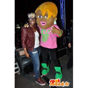 Mascot Ester Dean, famoso cantante - actriz Disguise - MASFR003586 - Personajes famosos de mascotas