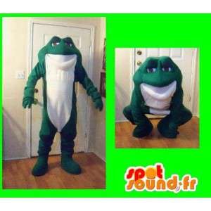 Giant grønn padde maskot - Toad Costume - MASFR003587 - Frog Mascot