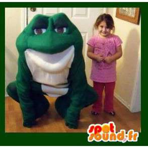 Giant grønn padde maskot - Toad Costume - MASFR003587 - Frog Mascot