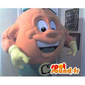 Gigante mascotte Citrus arancione - Disguise di frutta - MASFR003588 - Mascotte di frutta