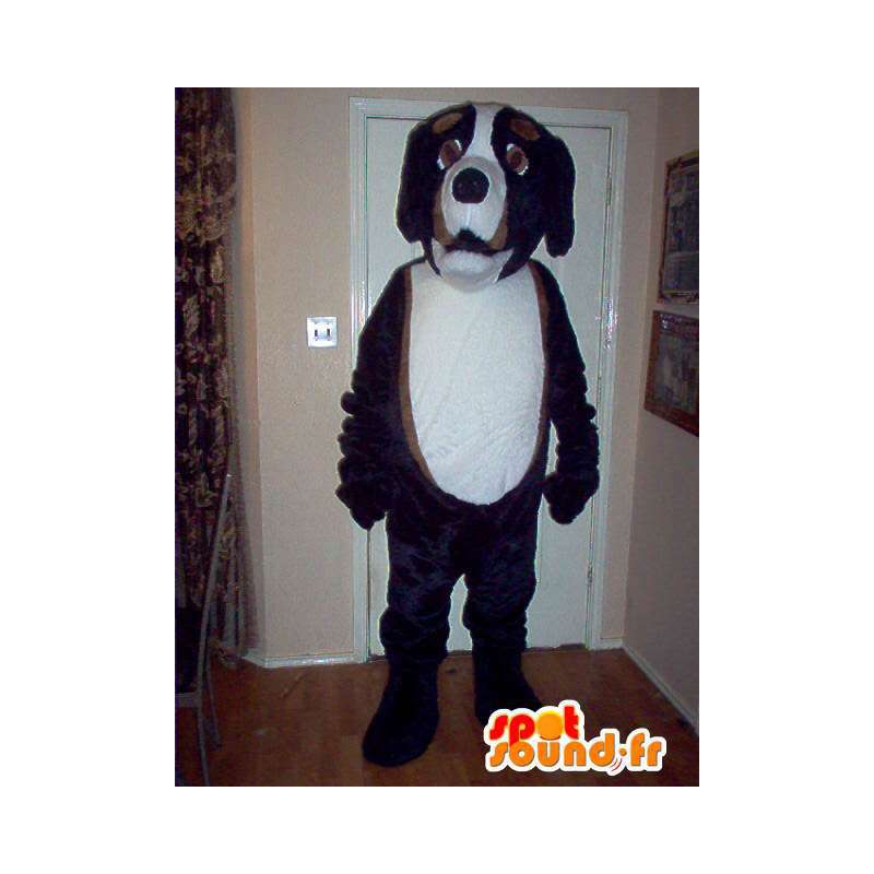 Maskot pes St Bernard - trikolóra Dog Costume - MASFR003591 - psí Maskoti