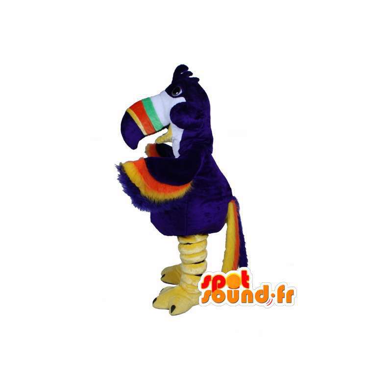 Colorful toucan mascot - Disguise Toucan - MASFR003601 - Mascot of birds