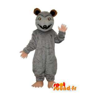 Mascot ratón gris - Traje Ratón - MASFR003608 - Mascota del ratón