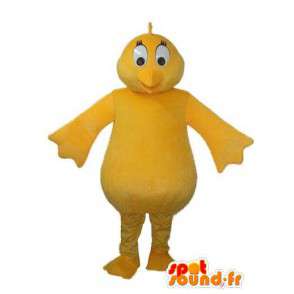 無地の黄色いひよこのマスコット-黄色いひよこの衣装-MASFR003621-鶏のマスコット-オンドリ-鶏