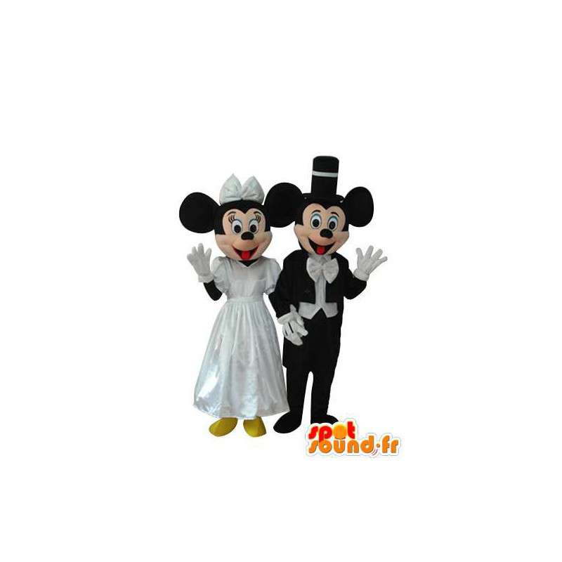 Mouse mascottes Couple Plush - mascottes Couple - Mascottes van Mickey Mouse - MASFR003625 - SpotSound.fr