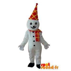 Mascot bianco nero orsacchiotto - - Orso costume - MASFR003635 - Mascotte orso