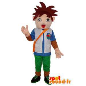 Boy Costume - Mascot pequeño personaje masculino - MASFR003638 - Chicas y chicos de mascotas