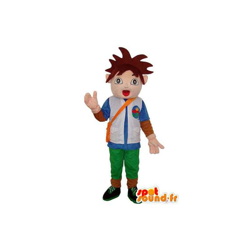 Costume Boy - personaggio maschile Mascot poco - MASFR003638 - Ragazze e ragazzi di mascotte