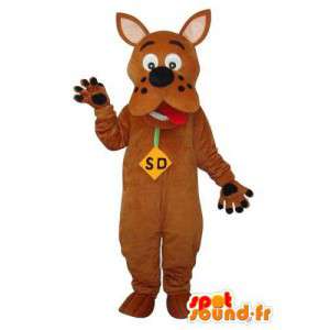 Maskotka brązowy Scooby Doo - Scooby Doo kostium brązowy - MASFR003656 - Maskotki Scooby Doo