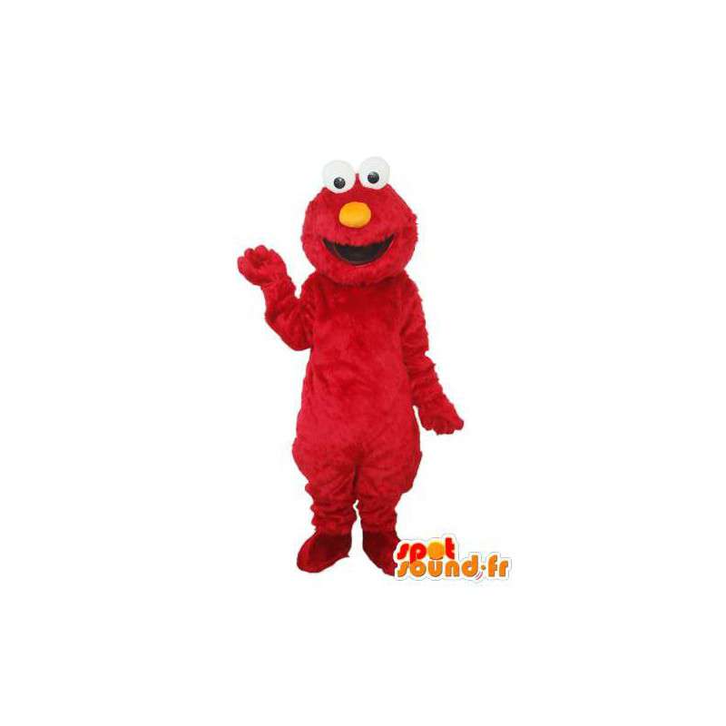 Rød plys karakter maskot - karakter kostume - Spotsound maskot