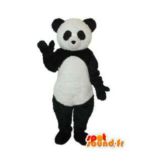 Mascotte de panda blanc noir - Déguisement de panda - MASFR003662 - Mascotte de pandas