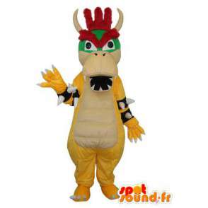 Ippopotamo mascotte Folk - Costume animale - MASFR003667 - Ippopotamo mascotte