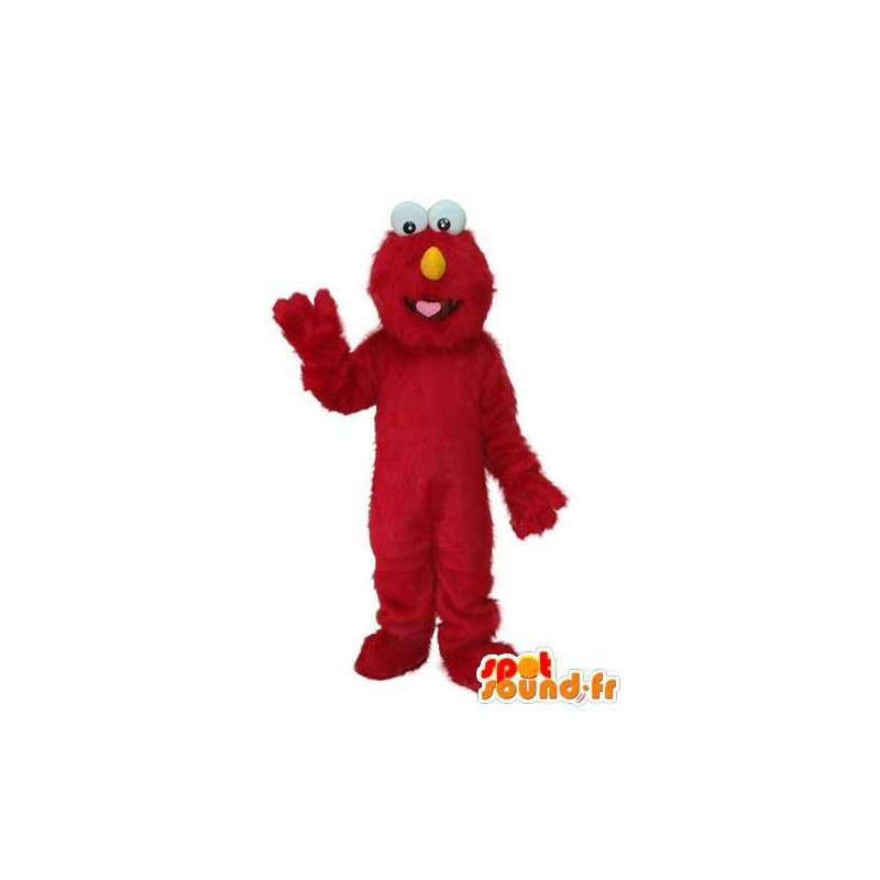 Costume character plush red nose yellow - MASFR003669 - Mascots unclassified