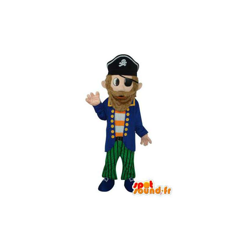 Mascot carattere pirata mare farcito - MASFR003678 - Mascottes de Pirate