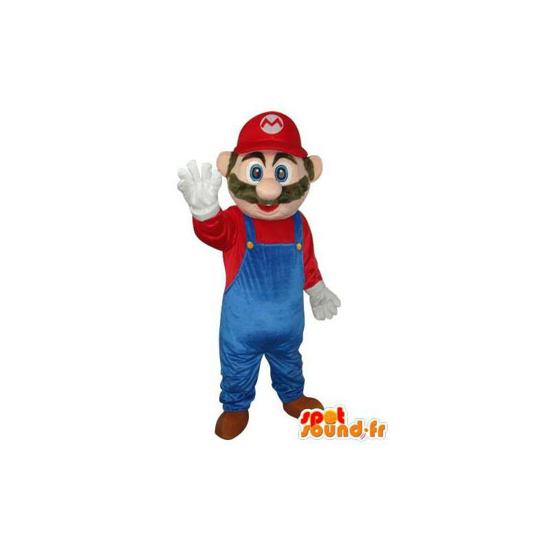 Mascot del famoso personaje de Super Mario - carácter de vestuario - MASFR003679 - Mario mascotas