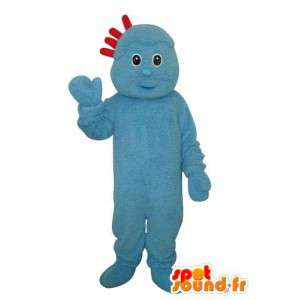 Mascotte de personnage bleu en peluche — Costume personnage - MASFR003680 - Mascottes non-classées