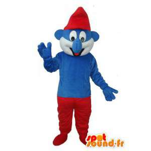 Mascot Smurf caracteres - traje Smurf  - MASFR003689 - Mascottes Les Schtroumpf