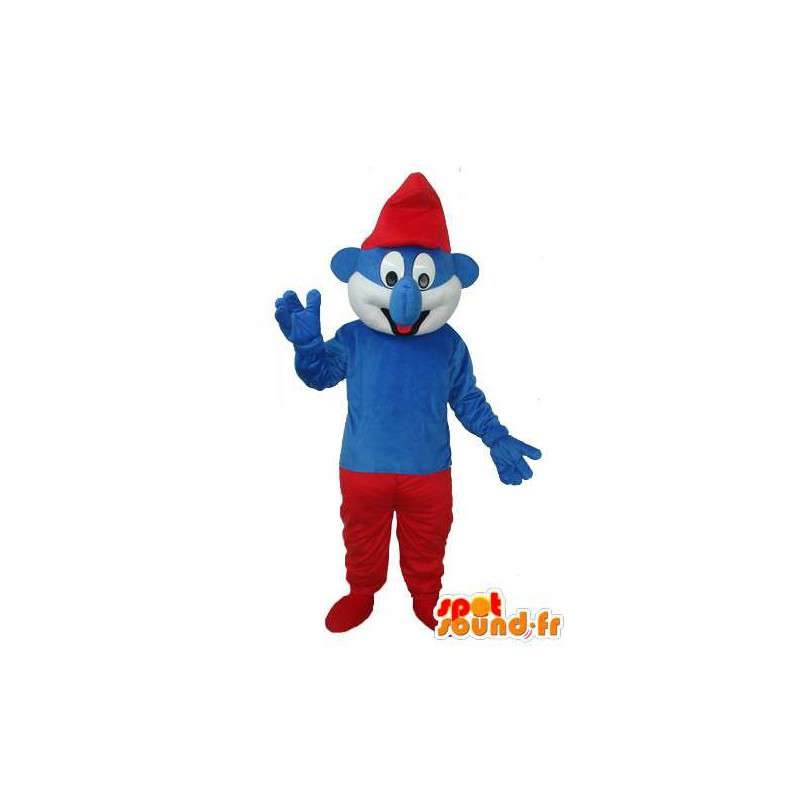 Mascot Smurf caracteres - traje Smurf  - MASFR003689 - Mascottes Les Schtroumpf