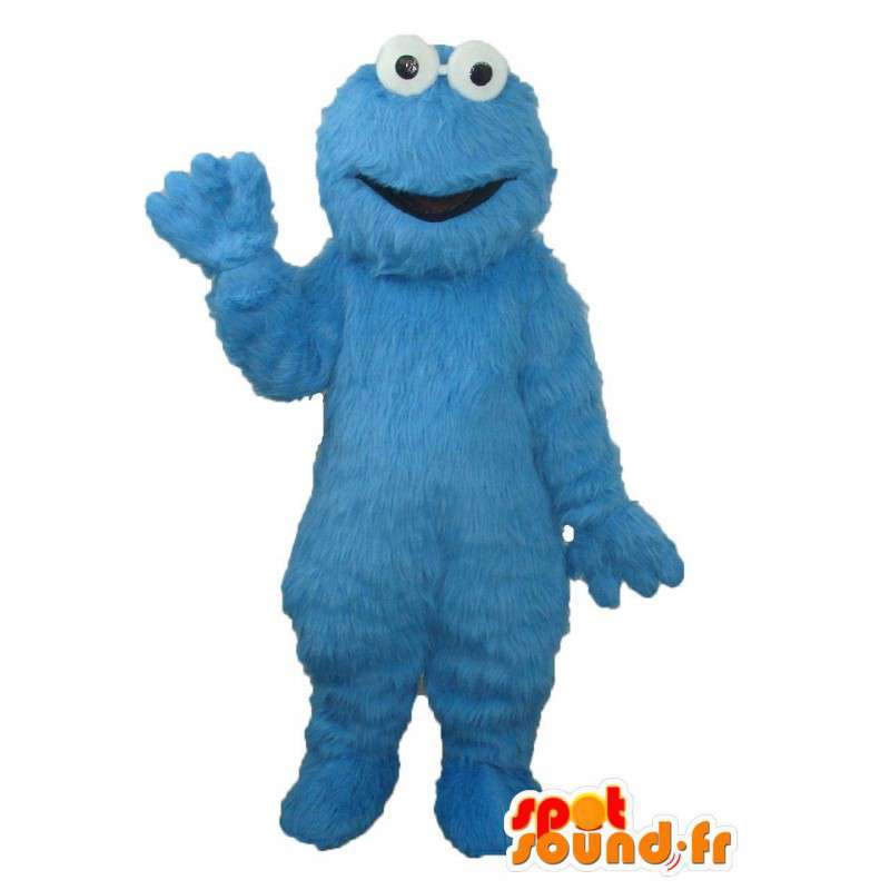 Tegn Mascot blått plysj - tegnet dress - MASFR003709 - Ikke-klassifiserte Mascots