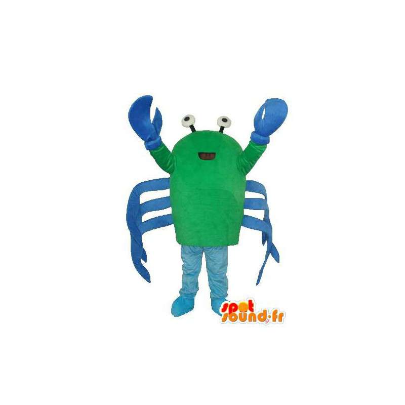 Mascotte homard pluche groen blauw - homardkostuum - Mascottes van kreeft - MASFR003718 - SpotSound.fr