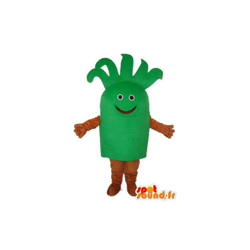 Grönbrun buskmaskot - Buskförklädnad - Spotsound maskot