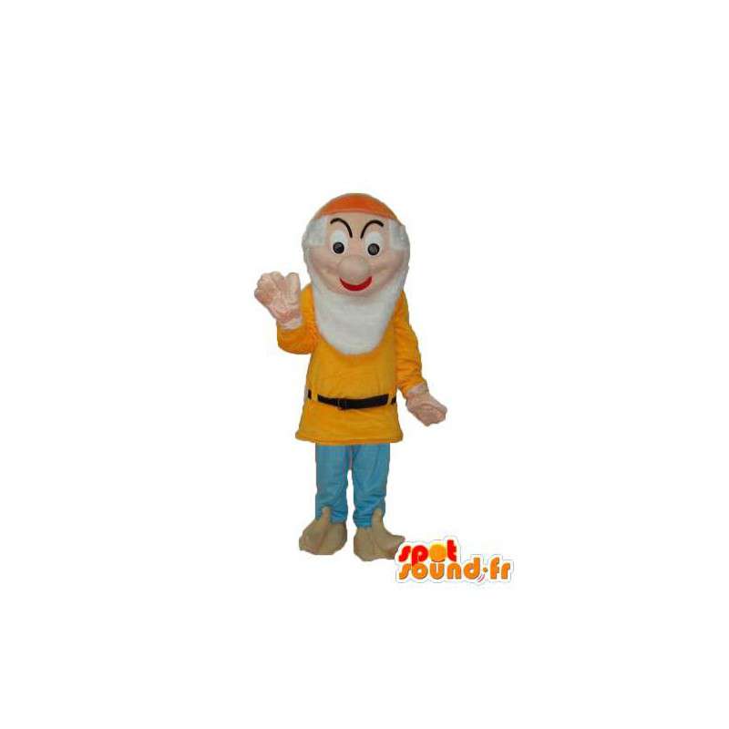 Mascot oude man witte baard - Oude man outfit - MASFR003748 - man Mascottes