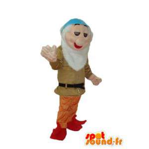 Mascotte oude man olive trui - Oude man outfit - MASFR003751 - man Mascottes