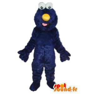 Marcotte orsacchiotto blu naso rosso - Blu costume peluche - MASFR003761 - Sesamo Elmo di mascotte 1 Street