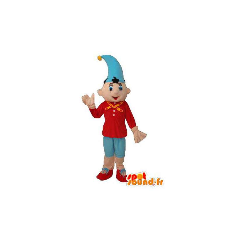 Pinocchio maskot med spetsig toque - Pinocchio kostym -