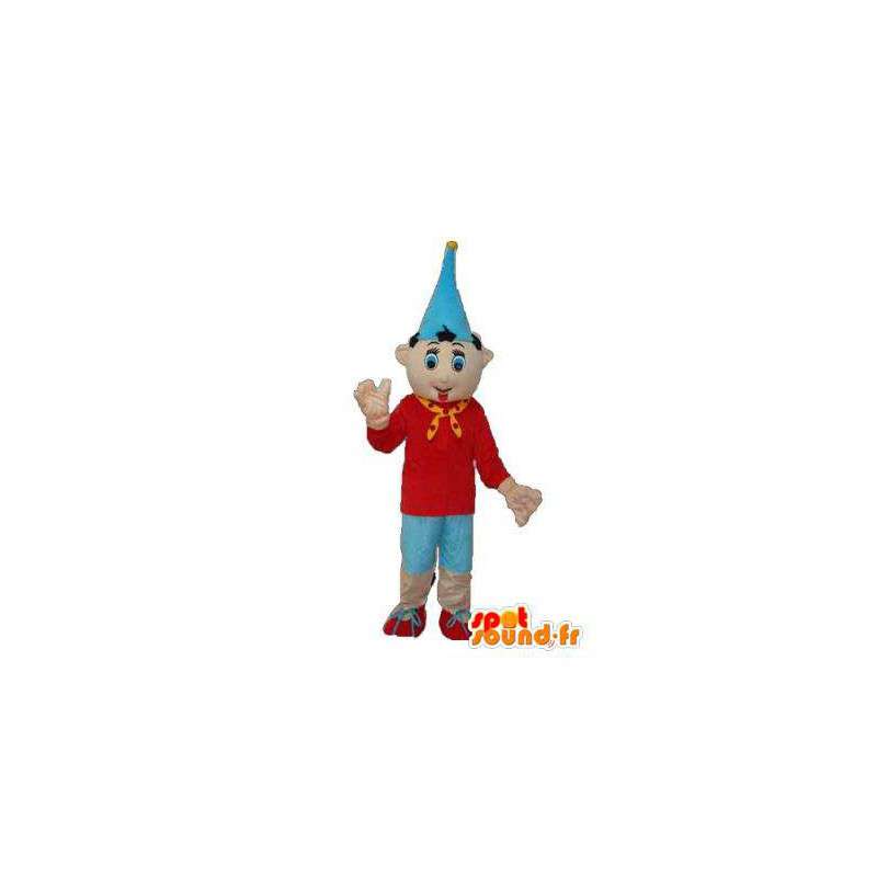 Pinocchio maskot med spetsig toque - Pinocchio kostym -