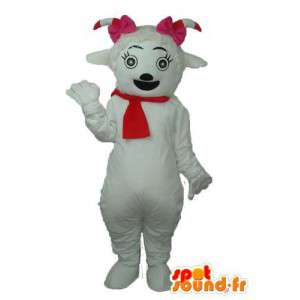 Mascotte pluche hond met rode sjaal - dog costume - MASFR003767 - Dog Mascottes