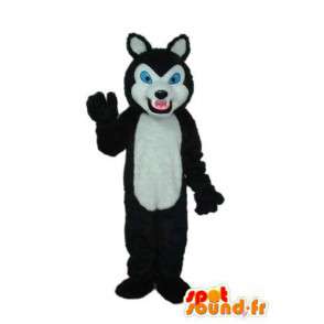 Mascot grauen Stoffhund - grau Hundekostüm - MASFR003780 - Hund-Maskottchen