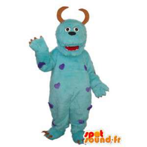 Sulley - Monster & Cie drakt teddy - MASFR003783 - Maskoter monstre