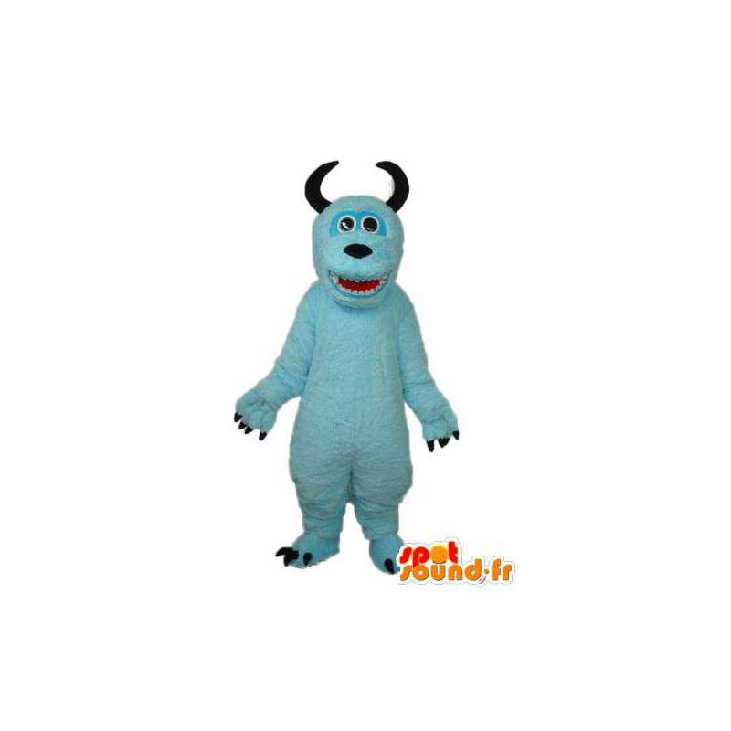 Maskot Sulley monster & cie – blå Sulley-drakt - Monster maskoter - MASFR003792 - SpotSound.fr
