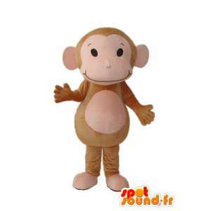 Apina maskotti - monkey puku  - MASFR003794 - monkey Maskotteja