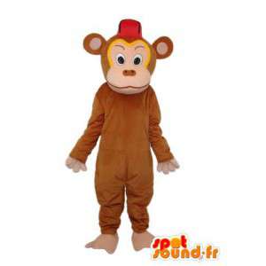 ぬいぐるみの猿のマスコット-猿の衣装-MASFR003795-猿のマスコット