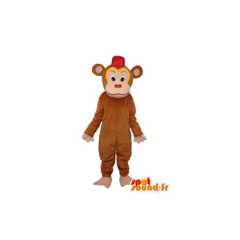Macaco da mascote de pelúcia - terno de macaco  - MASFR003795 - macaco Mascotes