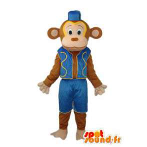 Monkey kostium w niebieskich płaszczach - maskotka małpa - MASFR003801 - Monkey Maskotki