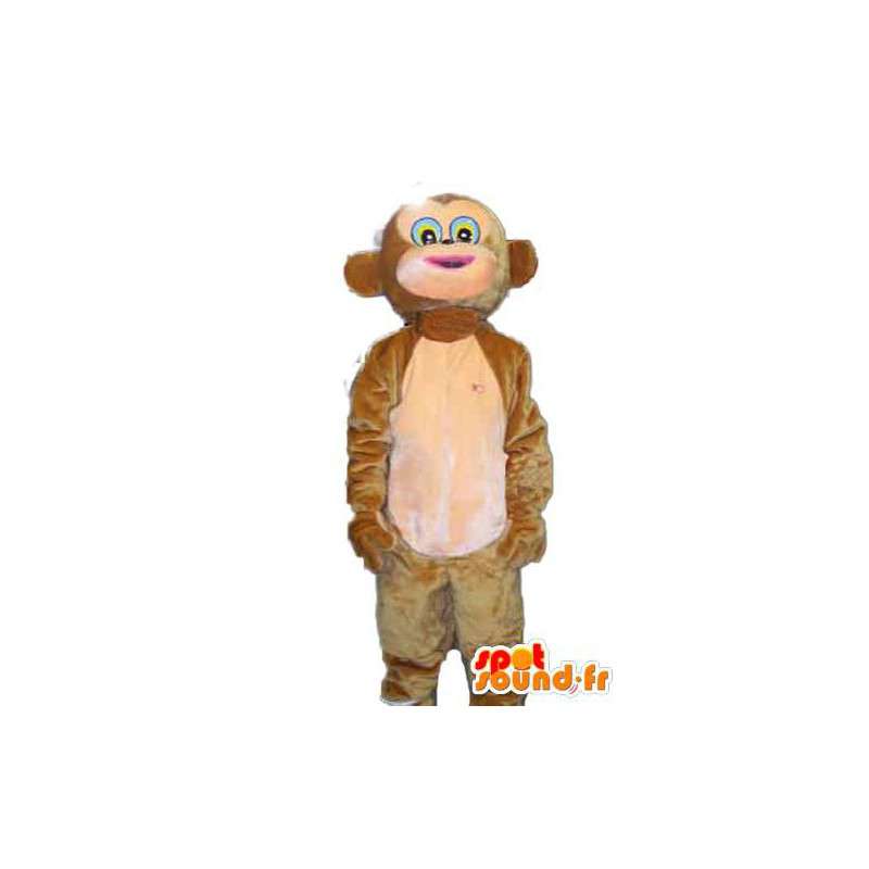Monkey maskot plysj - Monkey Suit - MASFR003803 - Monkey Maskoter