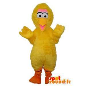 Varustus keltainen kananpoika - keltainen kananpoika Mascot - MASFR003809 - Mascotte de Poules - Coqs - Poulets